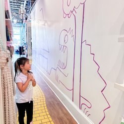 The Story Shop - Harold and the purple crayon were here!