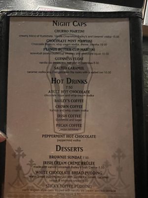 Menu photo 6 The Canyon's Crown Tucson, AZ Menu photo 6 The Canyon's Crown Tucson, AZ