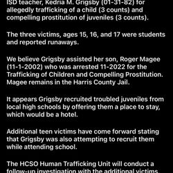 Klein Cain High School - News of a teacher