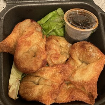 Pho Viet - Crispy dumplings...this is to go so they aren't as crispy by the time they got home so recommend to eat these at the restaurant - Vietnamese Near Me - Atlantic Beach, Florida Pho Viet - Crispy dumplings...this is to go so they aren't as crispy by the time they got home so recommend to eat these at the restaurant - Vietnamese Near Me - Atlantic Beach, Florida