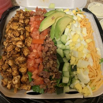 Daqs 2 Geaux - Cobb salad minus olives & croutons - New American Near Me - Mesquite, Texas