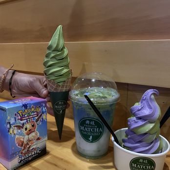 Matcha Cafe Maiko - Matcha ice cream & Pokémon cards haha - Ice Cream & Frozen Yogurt Near Me - Atlanta, Georgia