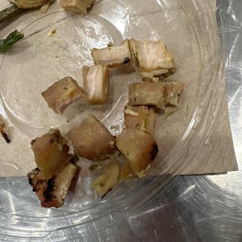 Mahana Fresh - Overcooked or old chicken - New American Near Me - Toms River, New Jersey