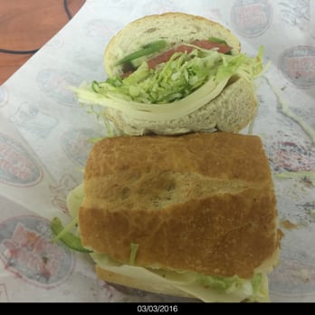 Jersey Mike's Subs - Veggie Sub - a touch bland. - Sandwiches Near Me - Greensboro, North Carolina Jersey Mike's Subs - Veggie Sub - a touch bland. - Sandwiches Near Me - Greensboro, North Carolina