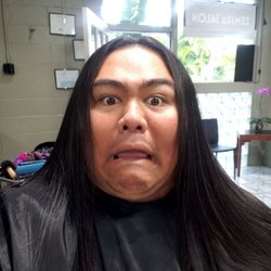 Zemira Salon - Me shocked by how amazing the treatment took.