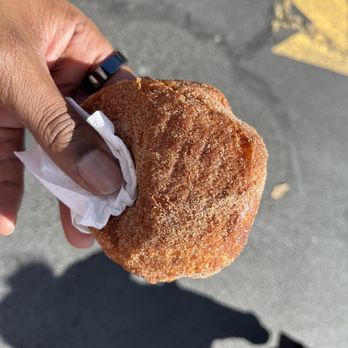 Leonard's Bakery - Cinnamon Sugar Malasada - Bakeries Near Me - Honolulu, Hawaii