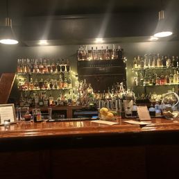 The bar scene