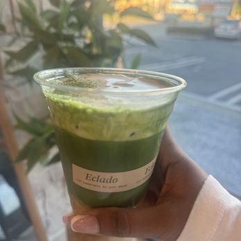 Cafe Eclado - Mango matcha cloud - Cafes Near Me - Artesia, California