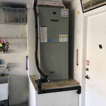Elite Air Conditioning & Construction - TRANE AIR HANDLER WITH NEW TOP ON RETURN BOX
#EliteAirPros.Com - Heating & Air Conditioning/HVAC Near Me