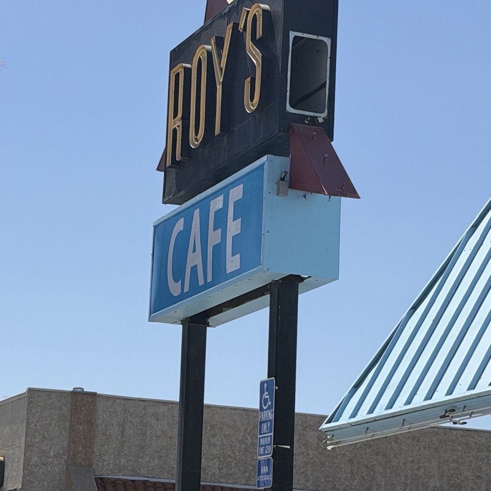 Roys Cafe - The sign - Cafes Near Me - Barstow, California Roys Cafe - The sign - Cafes Near Me - Barstow, California