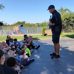 Westport School Childcare - A visit from the fire department! 2024