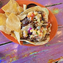 Hawaiian tacos