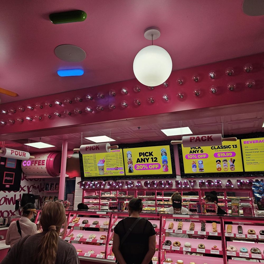 So much pink and so many choices. So much pink and so many choices.