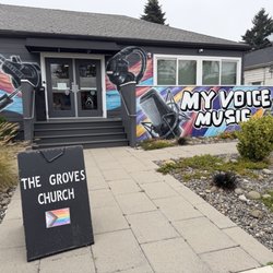 The Groves Church - My Voice is our gathering space, they got some new paint!