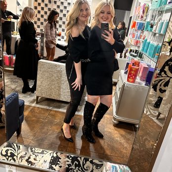 The Vine Salon & Spa - Christmas party with our owner & stylist ! - Hair Salons Near Me - Grapevine, Texas The Vine Salon & Spa - Christmas party with our owner & stylist ! - Hair Salons Near Me - Grapevine, Texas