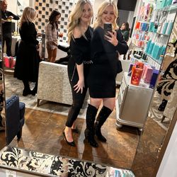 The Vine Salon & Spa - Christmas party with our owner & stylist !