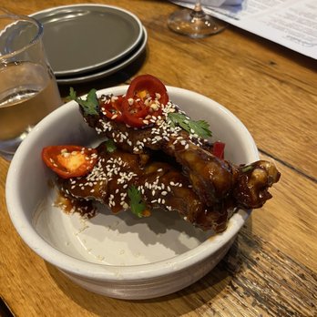 Whiskey Cake - Thai Barbeque Duck Wings - New American Near Me - San Antonio, Texas Whiskey Cake - Thai Barbeque Duck Wings - New American Near Me - San Antonio, Texas