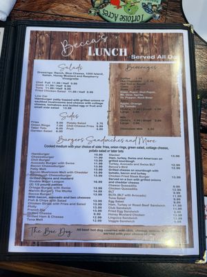Menu photo 1 Becca's Cafe Anderson, CA Menu photo 1 Becca's Cafe Anderson, CA