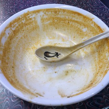 Laksa King - Remains of laksa~ - Burmese Near Me - Vancouver, British Columbia