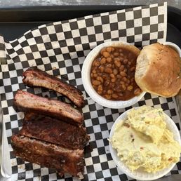 BBQ Pork Ribs Plate