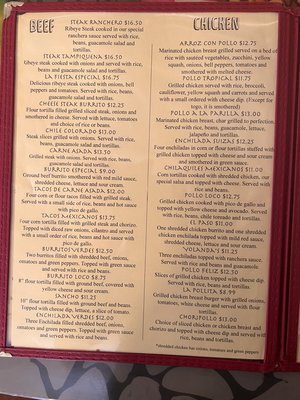 Menu photo 3 La Fiesta Abilene, KS
