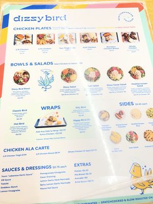 Menu photo 4 Dizzy Bird Irvine, CA