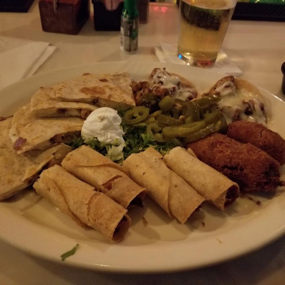 Amigos Aca Y alla - Sampler Platter - Mexican Near Me - Richardson, Texas Amigos Aca Y alla - Sampler Platter - Mexican Near Me - Richardson, Texas