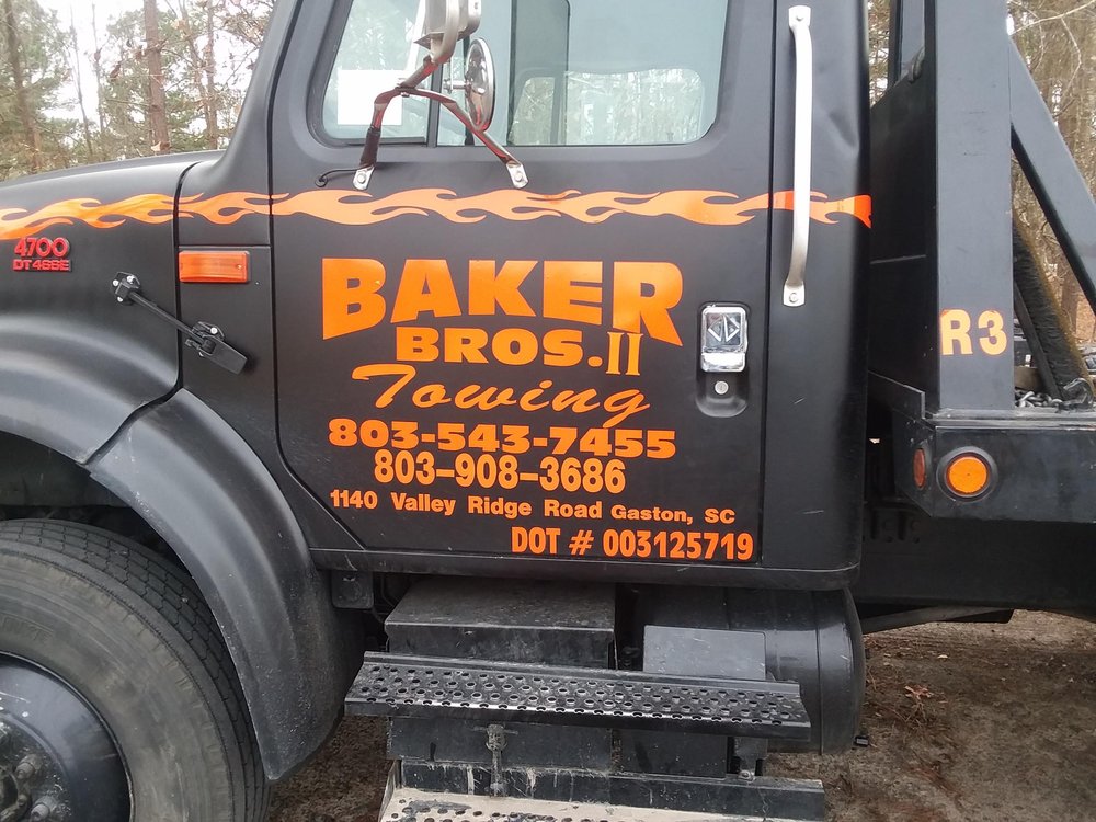BAKER BROTHERS TOWING & TRANSPORT Gaston, SC Yelp