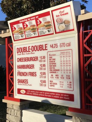 Menu photo 4 In-N-Out Burger Brentwood, CA