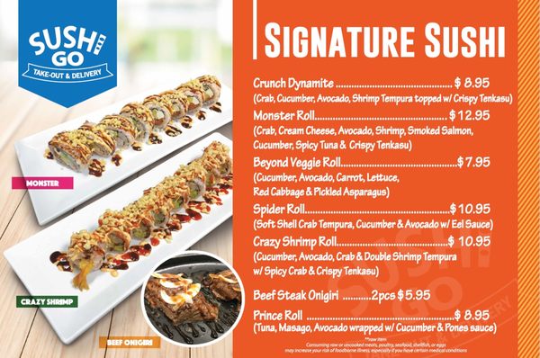Menu photo 5 Sushi Go McKinney, TX Menu photo 5 Sushi Go McKinney, TX
