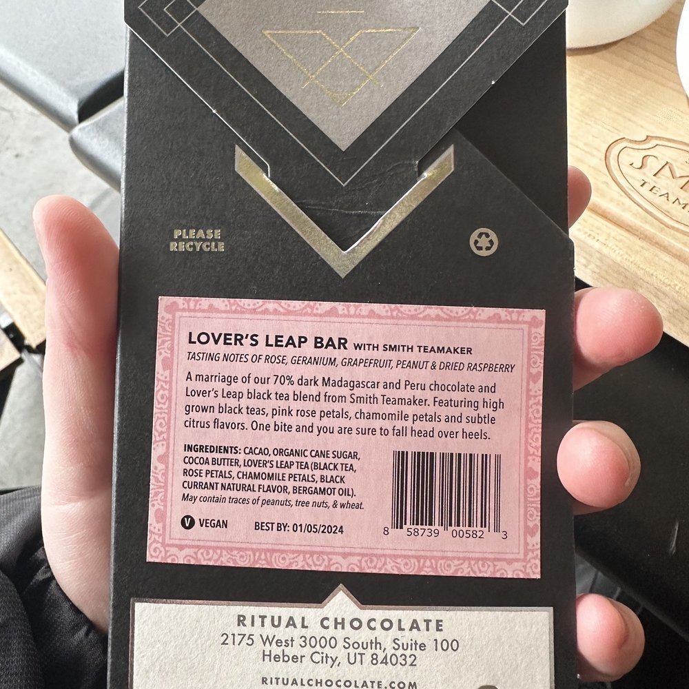 Smith Teamaker - Lovers Leap Bar (Limited) - Tea Rooms Near Me - Portland, Oregon Smith Teamaker - Lovers Leap Bar (Limited) - Tea Rooms Near Me - Portland, Oregon