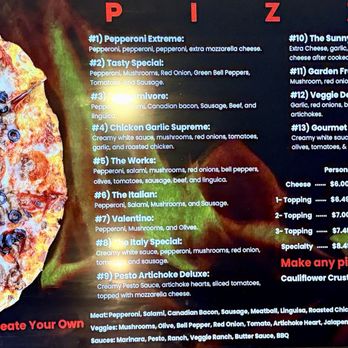 Tasty Subs & Pizza - Classic Italian menu - Pizza Near Me - Sunnyvale, California