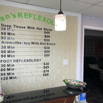 Juan's Reflexology - Menu - Massage Near Me - Abington, Pennsylvania