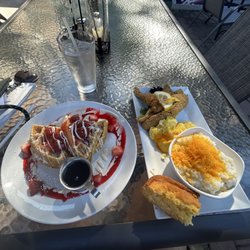Boutique River Falls - Classic Belgian Waffle, Fish and Grits