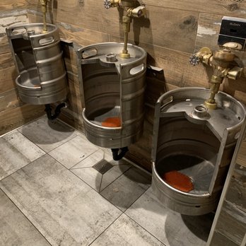 Wide Open Saloon - Men's bathroom - genius! - Bars Near Me - Sedalia, Colorado
