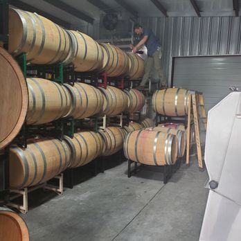 Redtail Mountain Vineyard - The wine maker at work! - Wine Tasting Room Near Me - Blairsville, Georgia