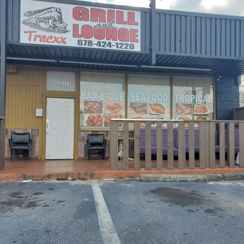 Tracxx Grill And Lounge - the outside of the restaurant - Barbeque Near Me - Marietta, Georgia Tracxx Grill And Lounge - the outside of the restaurant - Barbeque Near Me - Marietta, Georgia