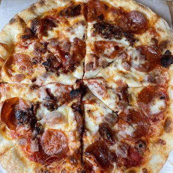 Old World Breads Bakery - Meat Lover's Flatbread Pizza - Bakeries Near Me - Lewes, Delaware
