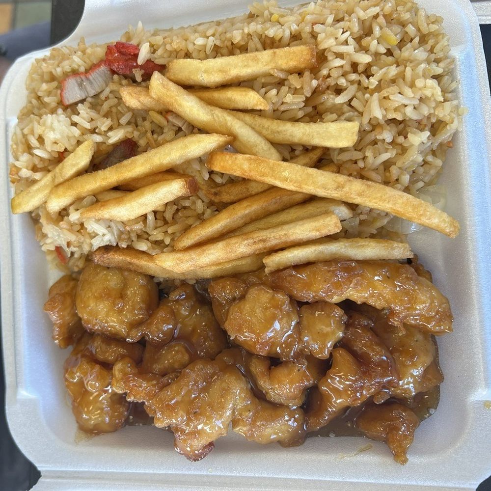 El Calenton Chino - Orange chicken combination - Chinese Near Me - Norwich, Connecticut