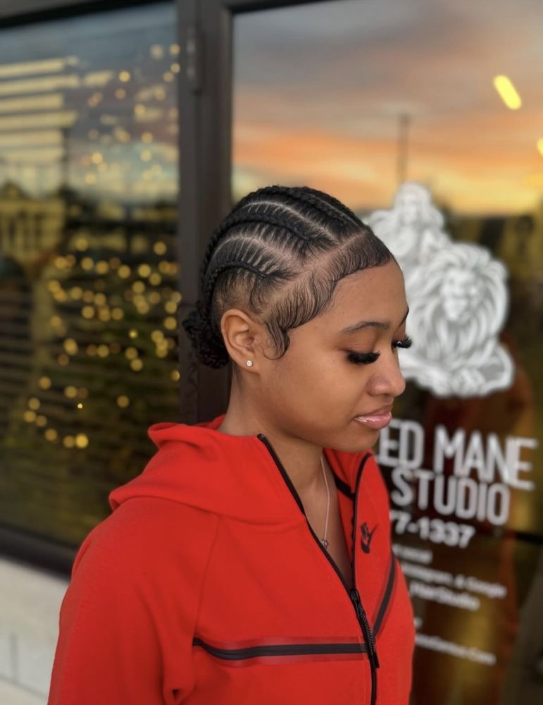 Tangled Mane Hair Studio Logo