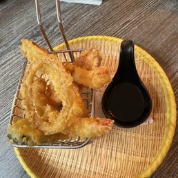 Mixed Tempura - plated very unique. Loved the presentation!