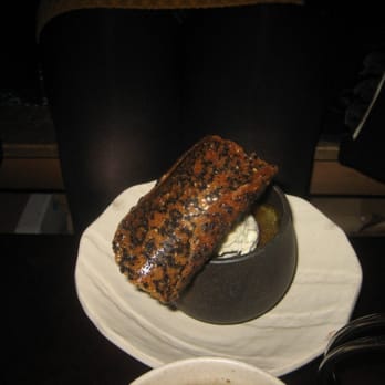 Cha-An - my friend's black seasame creme brulee - Japanese Near Me - New York, New York Cha-An - my friend's black seasame creme brulee - Japanese Near Me - New York, New York