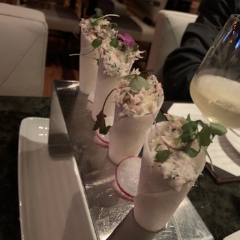 Andrei's Restaurant - Crab Cones Lunch Plate - New American Near Me - Irvine, California