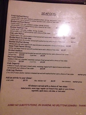 Menu photo 2 Gus & Ted's Tavern Waynesboro, PA