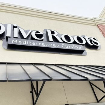 Olive Roots Mediterranean Cuisine - Sign - Mediterranean Near Me - The Colony, Texas Olive Roots Mediterranean Cuisine - Sign - Mediterranean Near Me - The Colony, Texas