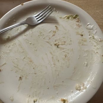 El Palmar - An empty plate! - Mexican Near Me - Lompoc, California