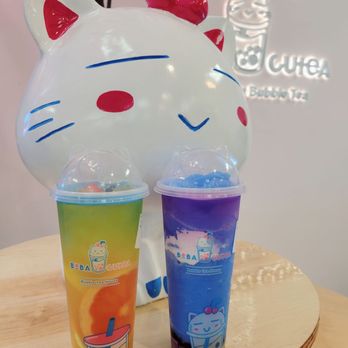 Boba Cutea - Fruit Tea Madness and Sky-Blue Freezy Cloud. - Bubble Tea Near Me - Tempe, Arizona
