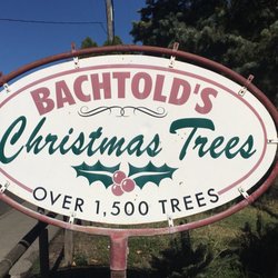 Bachtold's Christmas Trees - I love this iconic sign in front of Bachtold Christmas Trees on Fern Ave in charming Walla Walla.