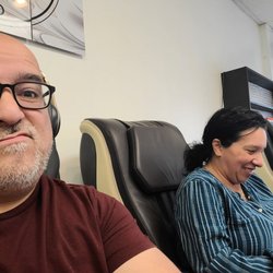 Union Nails - Monthly pedicure and spa day with the wifey :) I make faces...