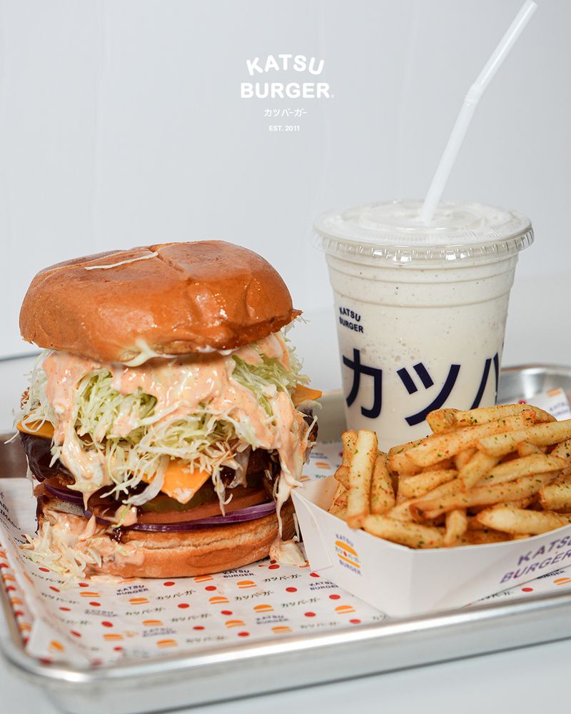 Food from Katsu Burger